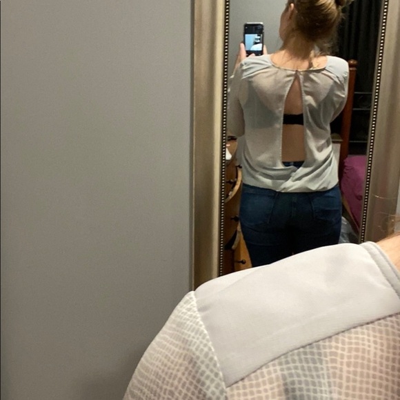 Banana Republic Gorgeous Sheer Blouse EUC - Picture 5 of 8